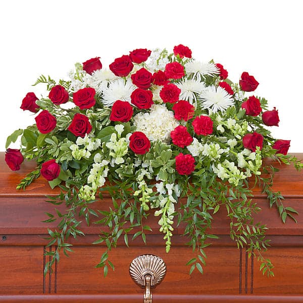 ENDURING STRENGTH CASKET SPRAY