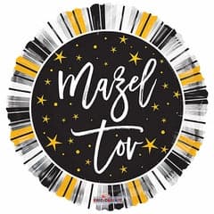 Mazel Tov Mylar Balloon