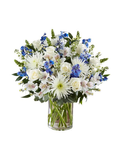 SINCEREST SORROW IN BLUE AND WHITE